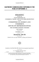Electronic Communication Networks in the Wake of September 11