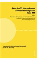 Akten des XI. Internationalen Germanistenkongresses Paris 2005- Germanistik im Konflikt der Kulturen