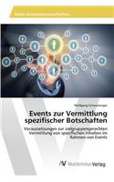 Events zur Vermittlung spezifischer Botschaften