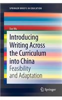 Introducing Writing Across the Curriculum Into China