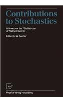 Contributions to Stochastics