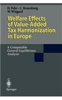 Welfare Effects of Value-Added Tax Harmonization in Europe
