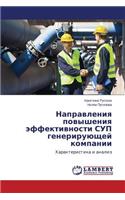 Napravleniya Povysheniya Effektivnosti Sup Generiruyushchey Kompanii