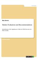 Market Evaluation and Recommendation: Identification of the Significance of Aller Air 5000 Executive Air Filter in India
