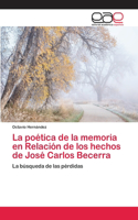 La poética de la memoria en Relación de los hechos de José Carlos Becerra