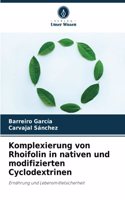 Komplexierung von Rhoifolin in nativen und modifizierten Cyclodextrinen