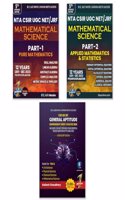 CSIR NET Mathematical Science Mathematics and General Aptitude Combo PYQ Books Combo - (2011-Dec 2023) Complete Previous Year Solved Papers (Part 1, 2 & 3) | Best Mathematics Book for CSIR NET Exams-IFAS