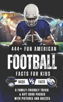 444+ Fun American Football Facts for Kids: Discover Incredible NFL Records, Famous Players, and Exciting Trivia: A Family-Friendly trivia & Gift Book Packed With Pictures and Quizzes(21 Fun Facts for Sports Kids)