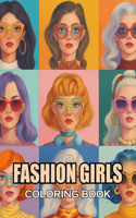 Fashion Girls Coloring Book