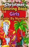 Christmas Coloring Book Girls Color By Number