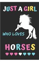 Just A Girl Who Loves Horses