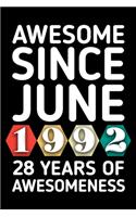 Awesome Since June 1992 - 28 Years of Awesomeness