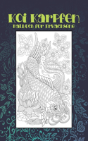 Koi Karpfen - Malbuch für Erwachsene