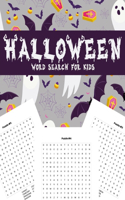 Halloween Word Search for Kids