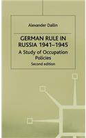 German Rule in Russia, 1941-1945