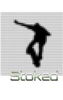 Stoked Skater SketchBook: Stoked Skater SketchBook