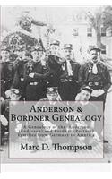 Anderson & Bordner Genealogy