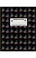 Composition: 100 Pages - College Ruled - 7.5 x 9.25 in.