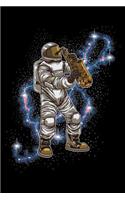 Astronaut Playing Saxophone