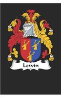 Lewin: Lewin Coat of Arms and Family Crest Notebook Journal (6 x 9 - 100 pages)