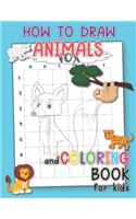 How to Draw Animals and Coloring Book for Kids