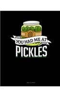 You Had Me at Pickles: Meal Planner(169 Meal Planner)