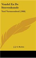 Vondel En de Sterrenkunde: Veel Vermeerderd (1906)