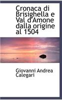 Cronaca Di Brisighella E Val D'Amone Dalla Origine Al 1504