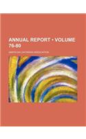 Annual Report (Volume 76-80)