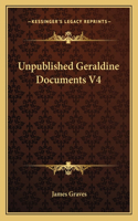 Unpublished Geraldine Documents V4: (English)