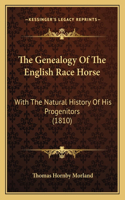 The Genealogy Of The English Race Horse