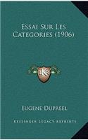 Essai Sur Les Categories (1906)