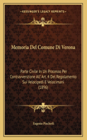 Memoria Del Comune Di Verona