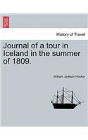 Journal of a tour in Iceland in the summer of 1809.