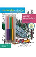 Zendoodle Coloring: Winter Wonderland: Deluxe Edition with Pencils