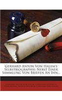 Gerhard Anton Von Halem's Selbstbiographie