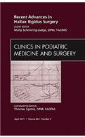 Recent Advances in Hallux Rigidus Surgery, an Issue of Clinics in Podiatric Medicine and Surgery: Volume 28-2