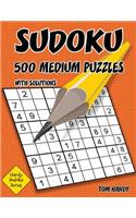 Sudoku 500 Medium Puzzles With Solutions