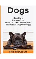 Dogs: Dog Care: Puppy Care: How To Take Care Of And Train Your Dog Or Puppy(Essentials for Dog Care & Puppy Care Along)