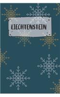 Liechtenstein: Liniertes Reisetagebuch Notizbuch oder Reise Notizheft liniert - Reisen Journal für Männer und Frauen mit Linien