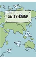 Switzerland: Ruled Travel Diary Notebook or Journey Journal - Lined Trip Pocketbook for Men and Women with Lines