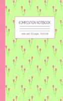 Composition notebook wide ruled 120 pages 8.5x11 (A4)