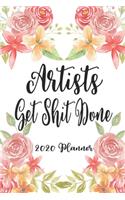 Artists Get Shit Done 2020 Planner