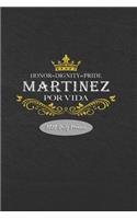 2020 Daily Planner: Martinez Por Vida