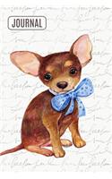 Lined Journal Notebook Cute Chihuahua