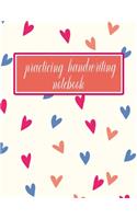 Practicing Handwriting Notebook