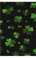 St. Patrick's Day: 17 March Patron Saint of Ireland Bullet Journal Dot Grid for Men, Women, Teen & Kids