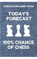 Chess Score Sheet Book