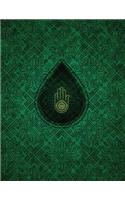 Monogram Jainism Sketchbook: Blank Art Pad Notebook Journal(44 Monogram Chartreuse 150 Sketch)