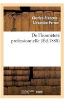 de l'Honnêteté Professionnelle